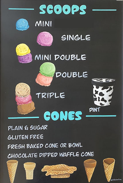 Scoops and Cones